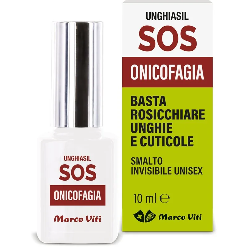 MARCO VITI UNGHIASIL SOS ONICOFAGIA SMALTO INVISIBILE 10 ML