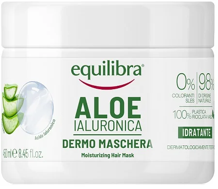 EQUILIBRA CAPELLI ALOE IALURONICA MASCHERA IDRATANTE 450 ML