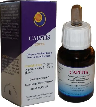 HERBOPLANET CAPITIS INTEGRATORE GOCCE 50 ML