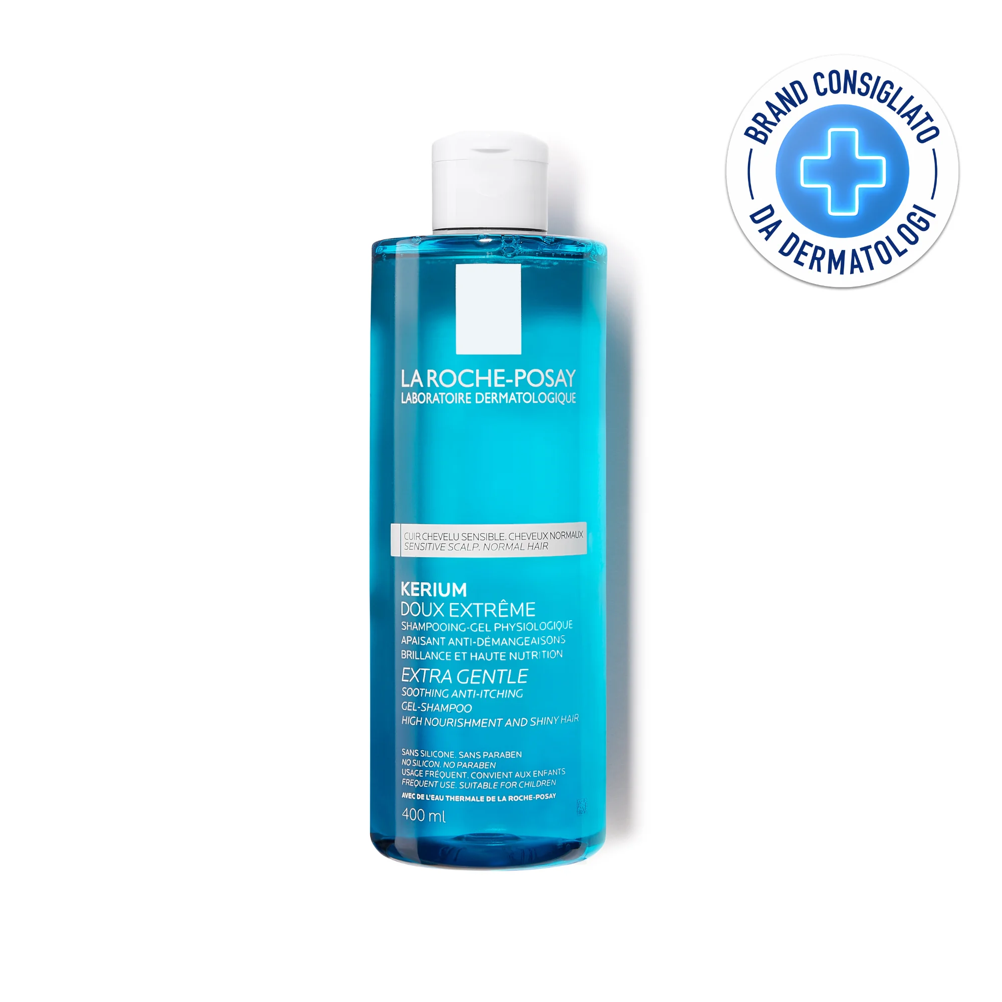 La Roche Posay Kerium Doux Extreme Gel 400 ml Shampoo Quotidiano Delicato