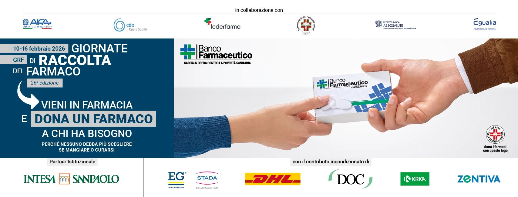 Anche Dr. Max partecipa alla Giornata di Raccolta del Farmaco 2026