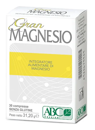 GRAN MAGNESIO ABC INTEGRATORE DI MAGNESIO 30 COMPRESSE