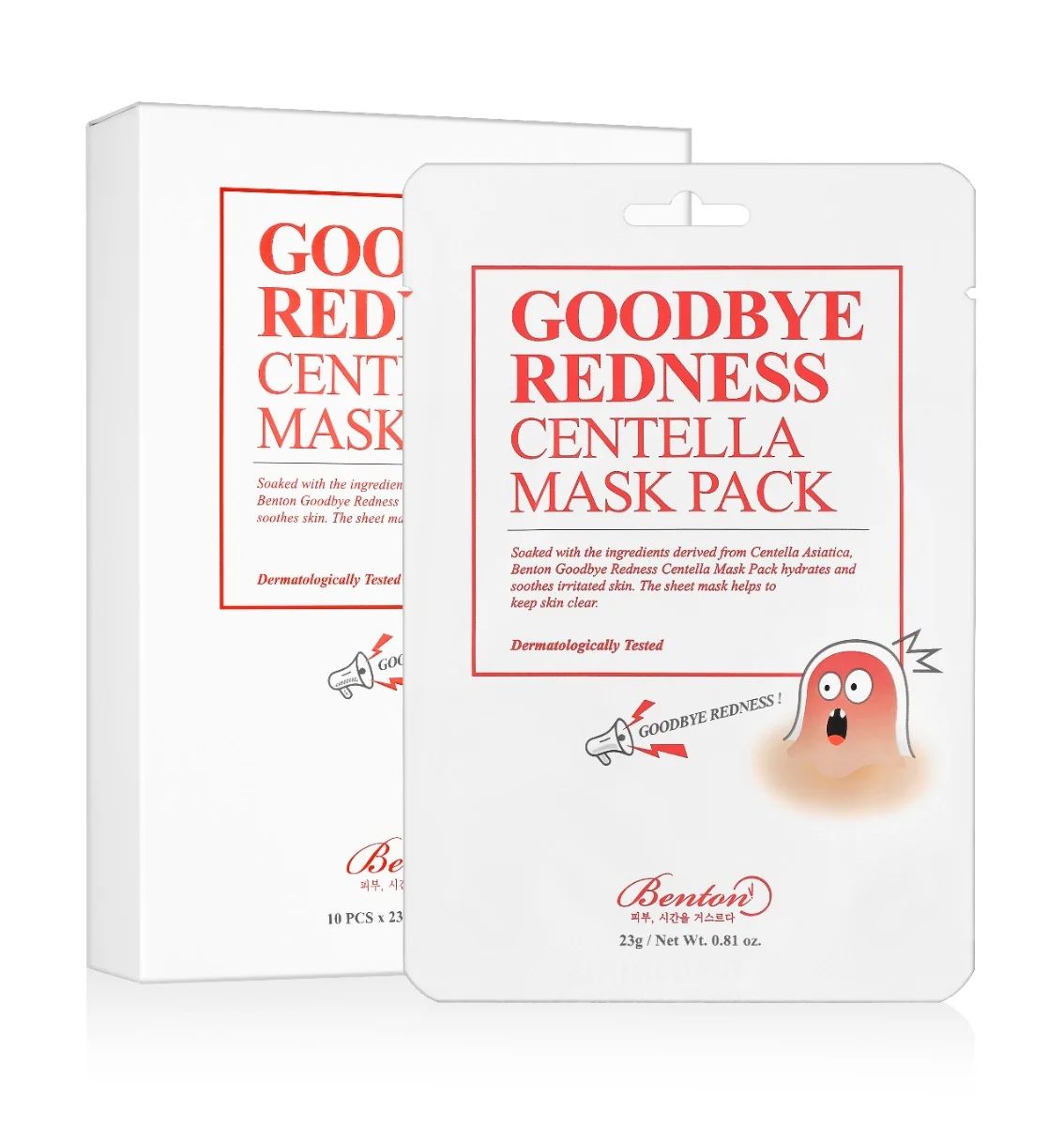 GOODBYE REDNESS CENTELLA MASK