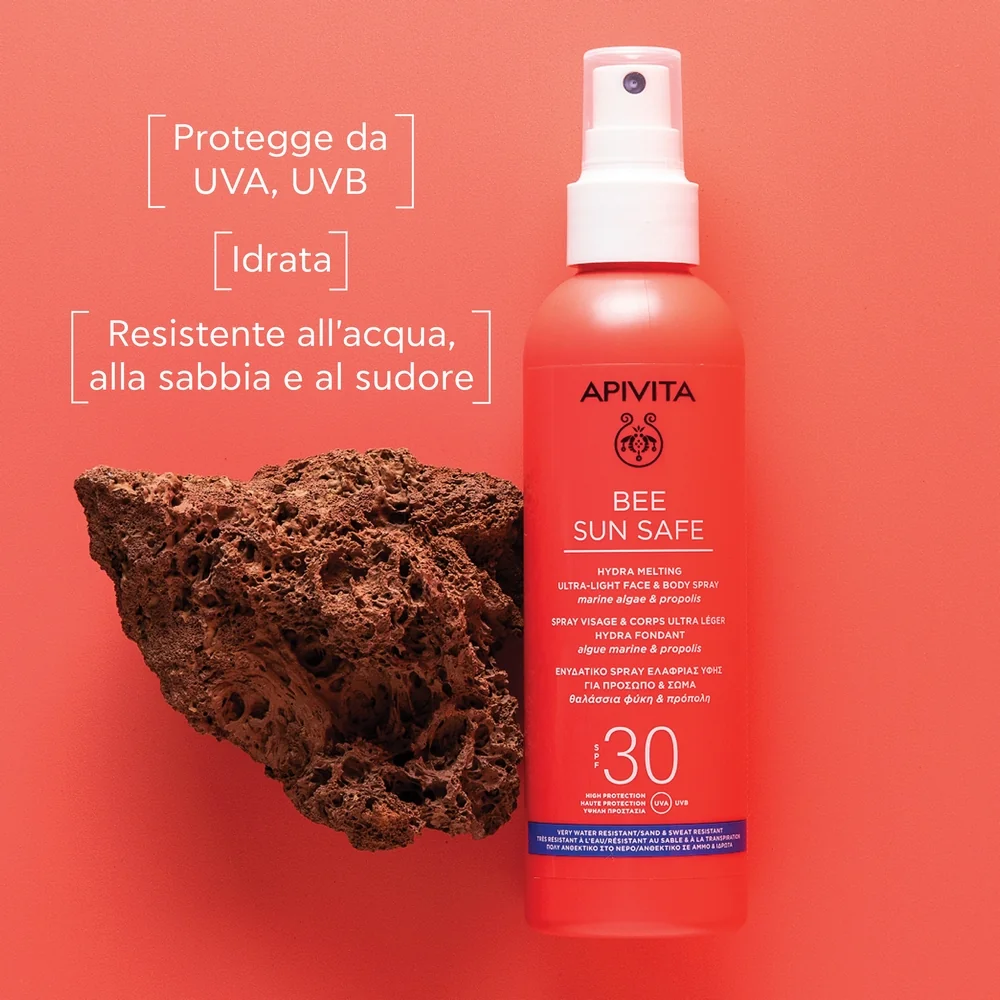 Apivita Bee Sun S Spy Body&Fc 30Lf 200Ml 