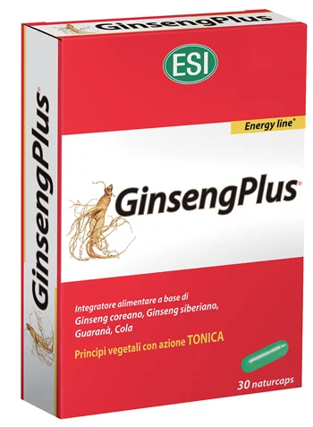 ESI GINSENGPLUS INTEGRATORE TONICO 30 NATURCAPS