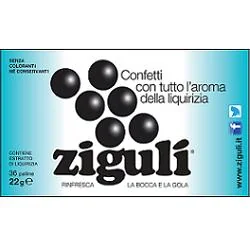 ZIGULÌ LIQUIRIZIA BLISTER 36 PALLINE