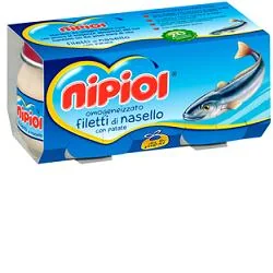 NIPIOL OMOGENEIZZATO DI NASELLO CON PATATE 2 X80 G