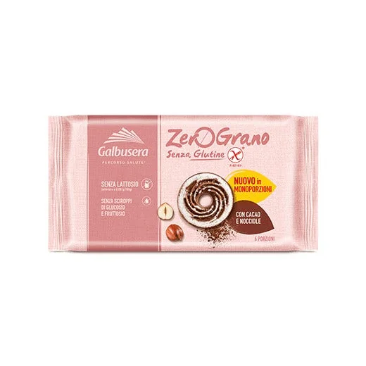 GALBUSERA ZEROGRANO FROLLINI CACAO E NOCCIOLE SENZA GLUTINE 220 G