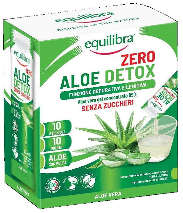 EQUILIBRA ALOE DETOX ZERO 10 STICK