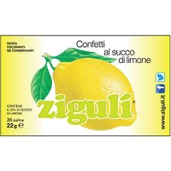 ZIGULÌ LIMONE BLISTER 36 PALLINE