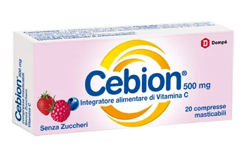 CEBION MAST S/Z VIT C 20 COMPRESSE