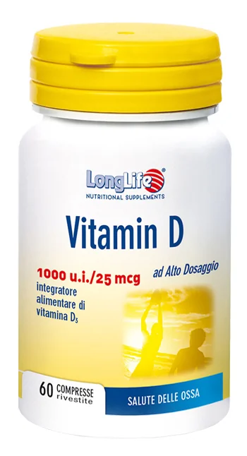 LONGLIFE VIT D3 1000UI 60 COMPRESSE