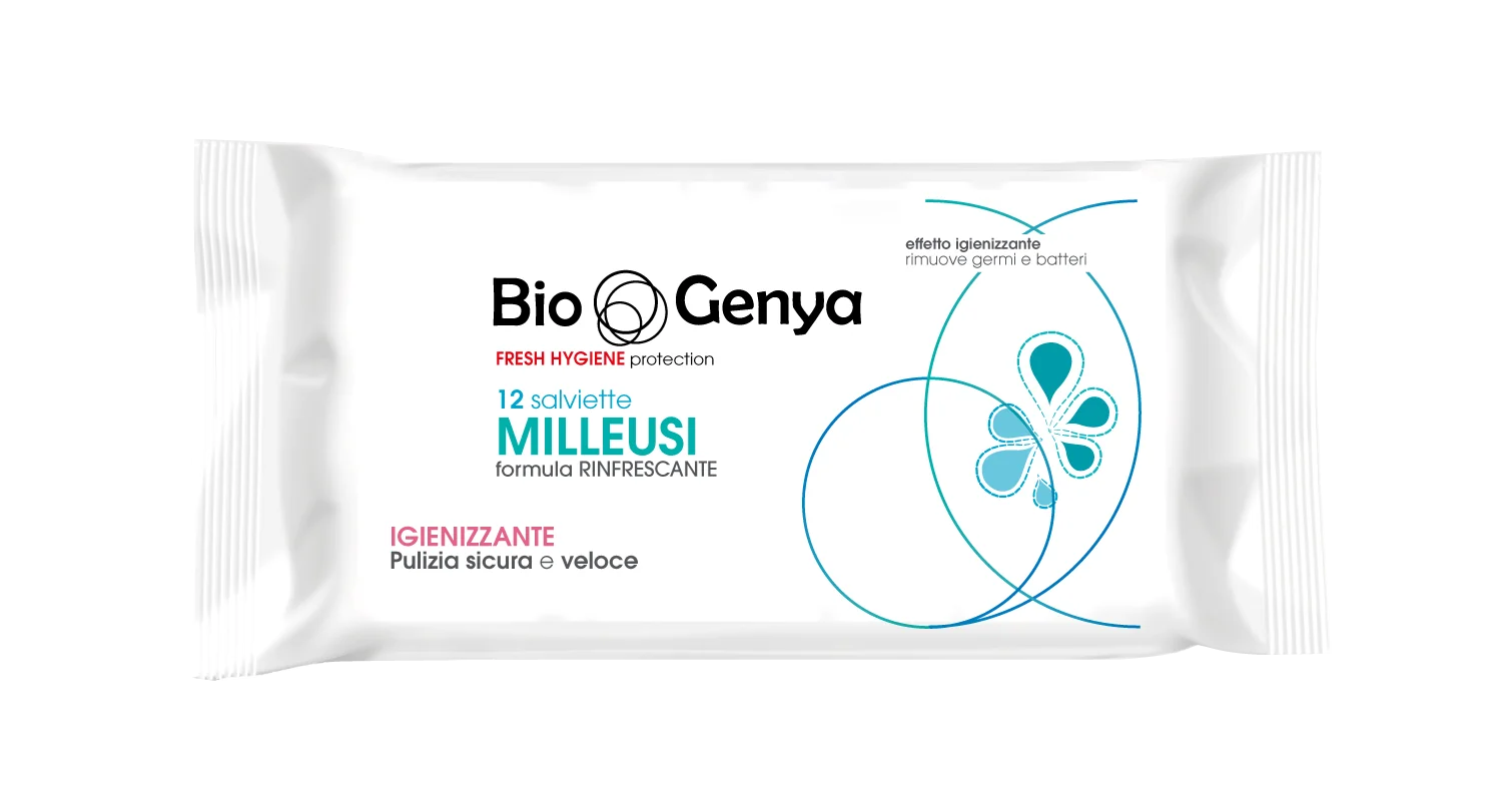 BIOGENYA SALVIETTE MILLEUSI 12 PEZZI