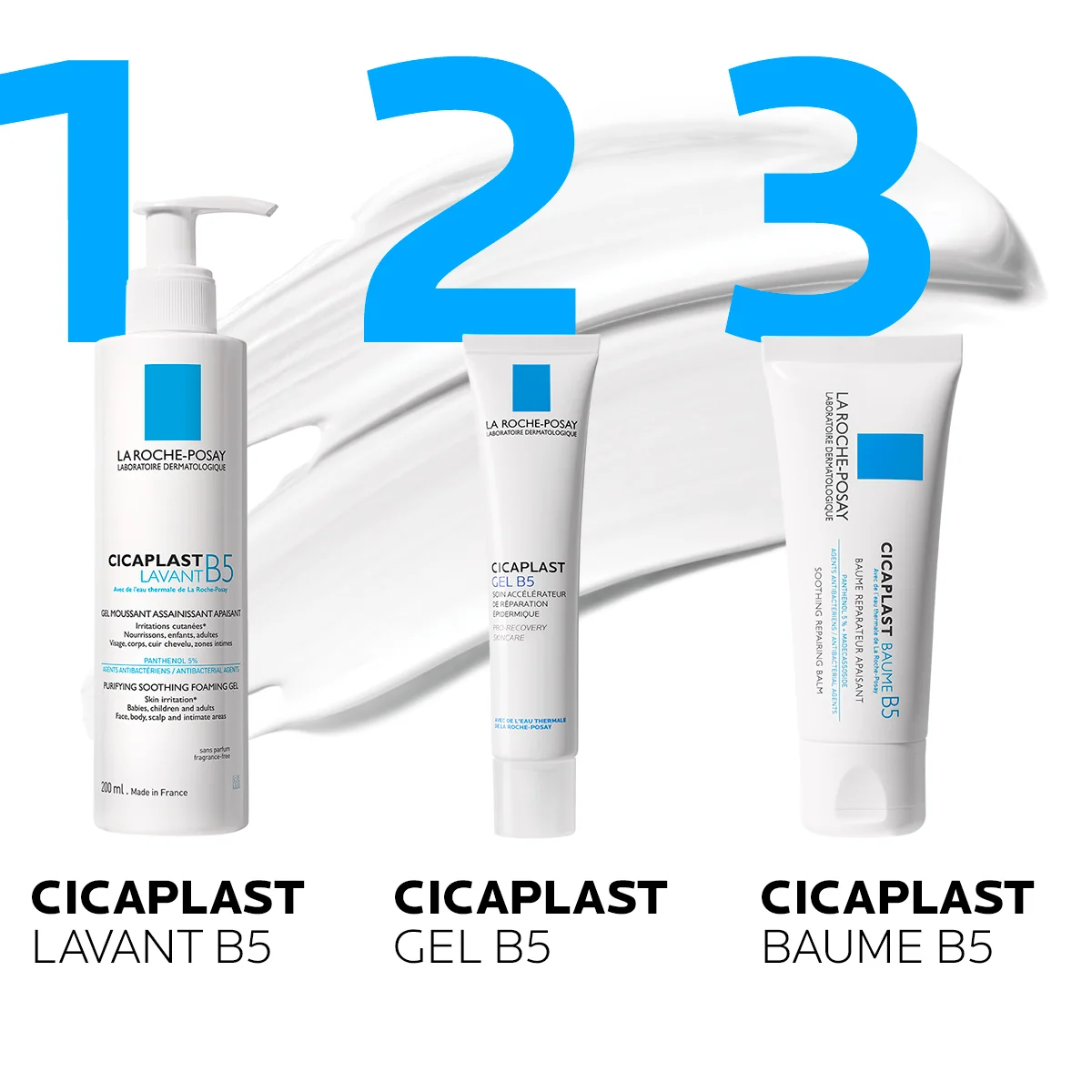 La Roche Posay Cicaplast Lavant B5 200 ml Gel Detergente Idratante Purificante