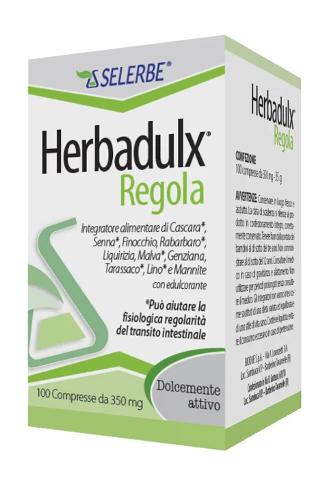 HERBADULX REGOLA 100 COMPRESSE