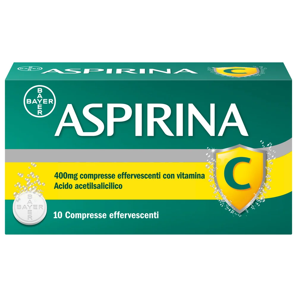 ASPIRINA C 10 COMPRESSE EFFERVESCENTI