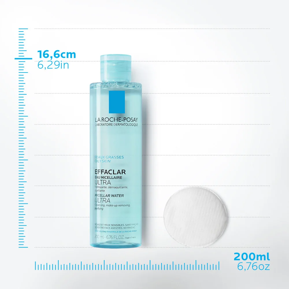 La Roche Posay Effaclar Acqua Micellare 200 ml Pelli grasse