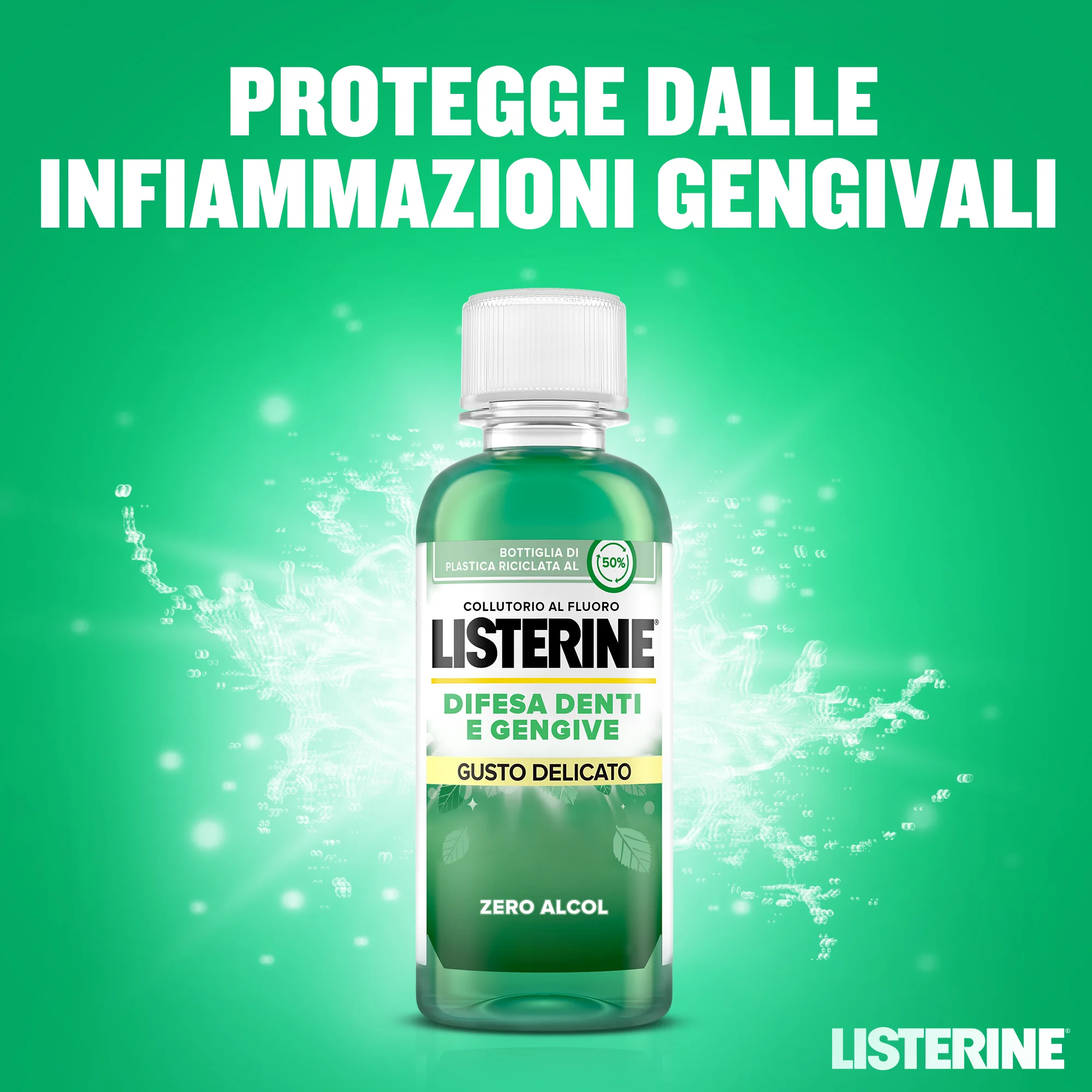 Listerine Denti&Gengive 95 Ml Con Mentolo