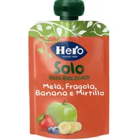 Hero Solo Frutta Frullata Mela Banana Fragola E Mirtillo 100 g