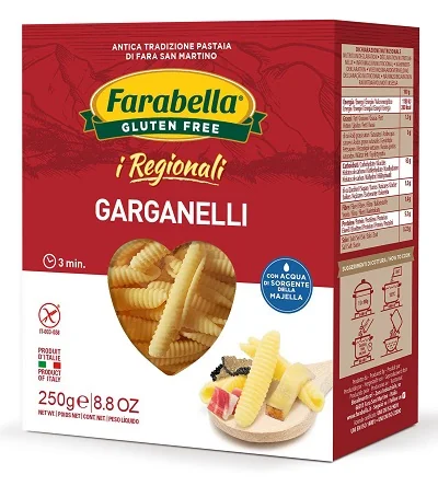 FARABELLA I REGIONALI GARGANELLI RUSTICI SENZA GLUTINE 250 G