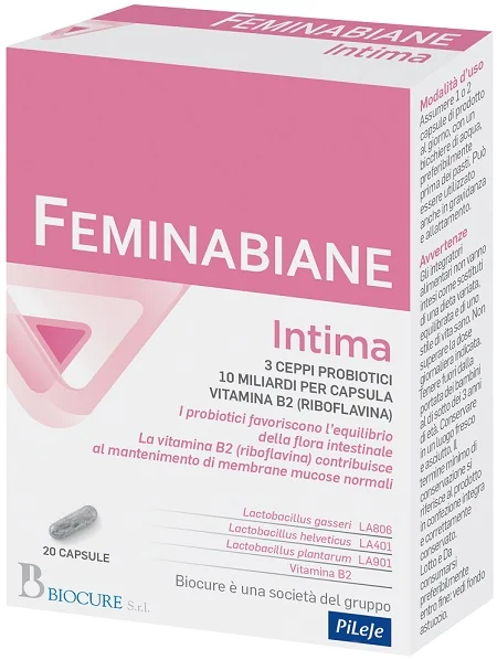 FEMINABIANE INTIMA CAPS 20