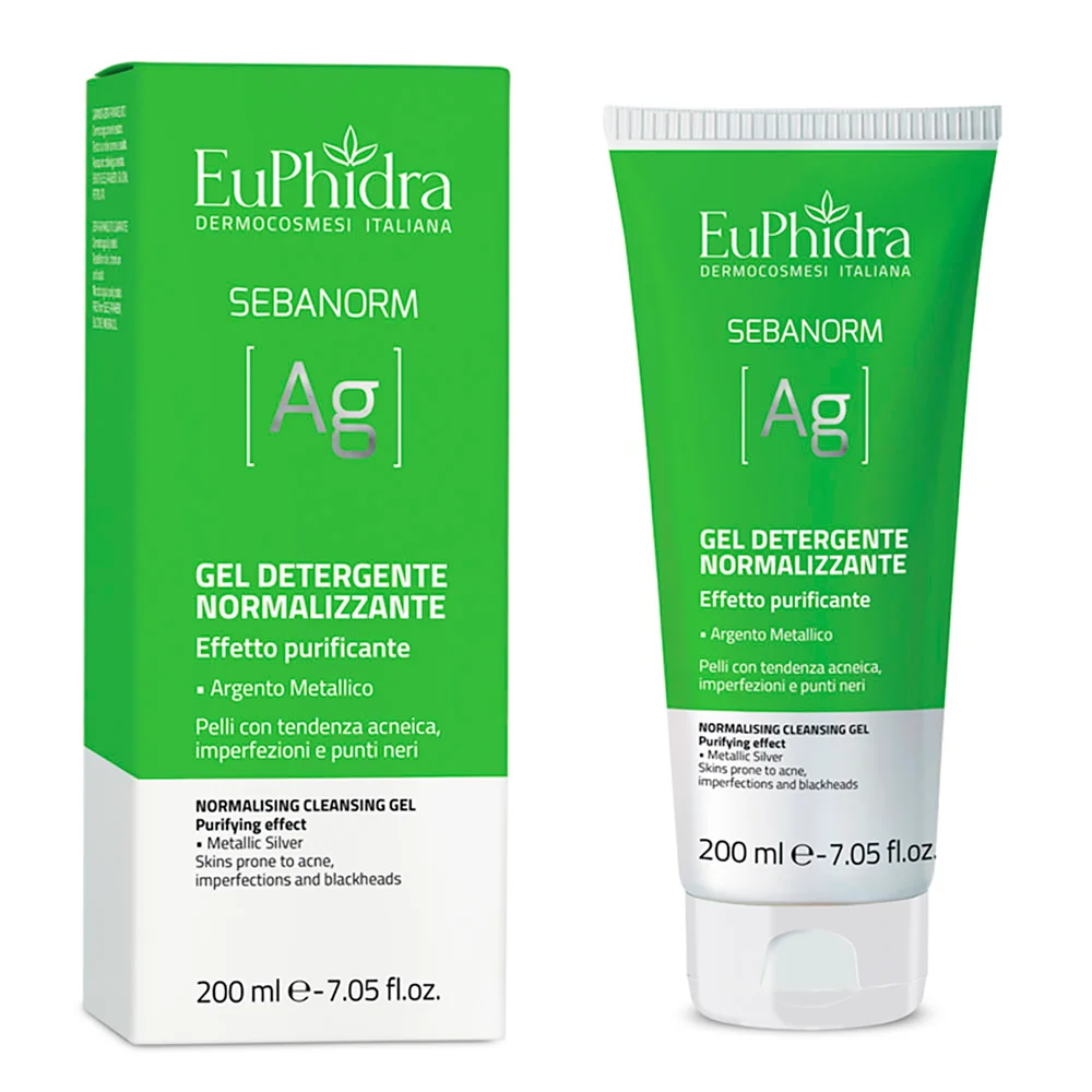 EUPHIDRA SEBANORM AG GEL DETERGENTE 200 ML