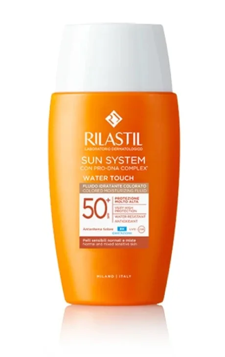 RILASTIL SUN SYSTEM WATER TOUCH COLOR FLUIDO SPF50+ 50 ML