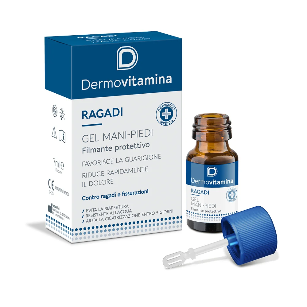 DERMOVITAMINA RAGADI MANI E PIEDI GEL CICATRIZZANTE 7 ML