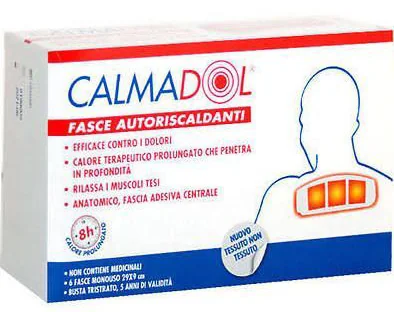 CALMADOL FASCIA AUTORISCALDANTE 6 PEZZI