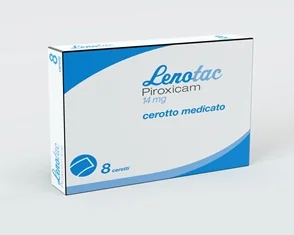 LENOTAC 8 CEROTTI MED 14MG