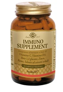 SOLGAR IMMUNO SUPPLEMENT 60 CAPSULE VEGETALI