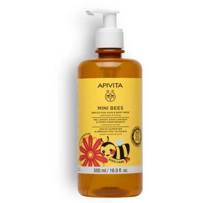 APIVITA KIDS HAIR & BODY WASH CALENDULA & HONEY 500 ML