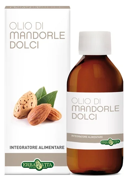 ERBA VITA OLIO DI MANDORLE DOLCI INTEGRATORE AD USO INTERNO 100 ML