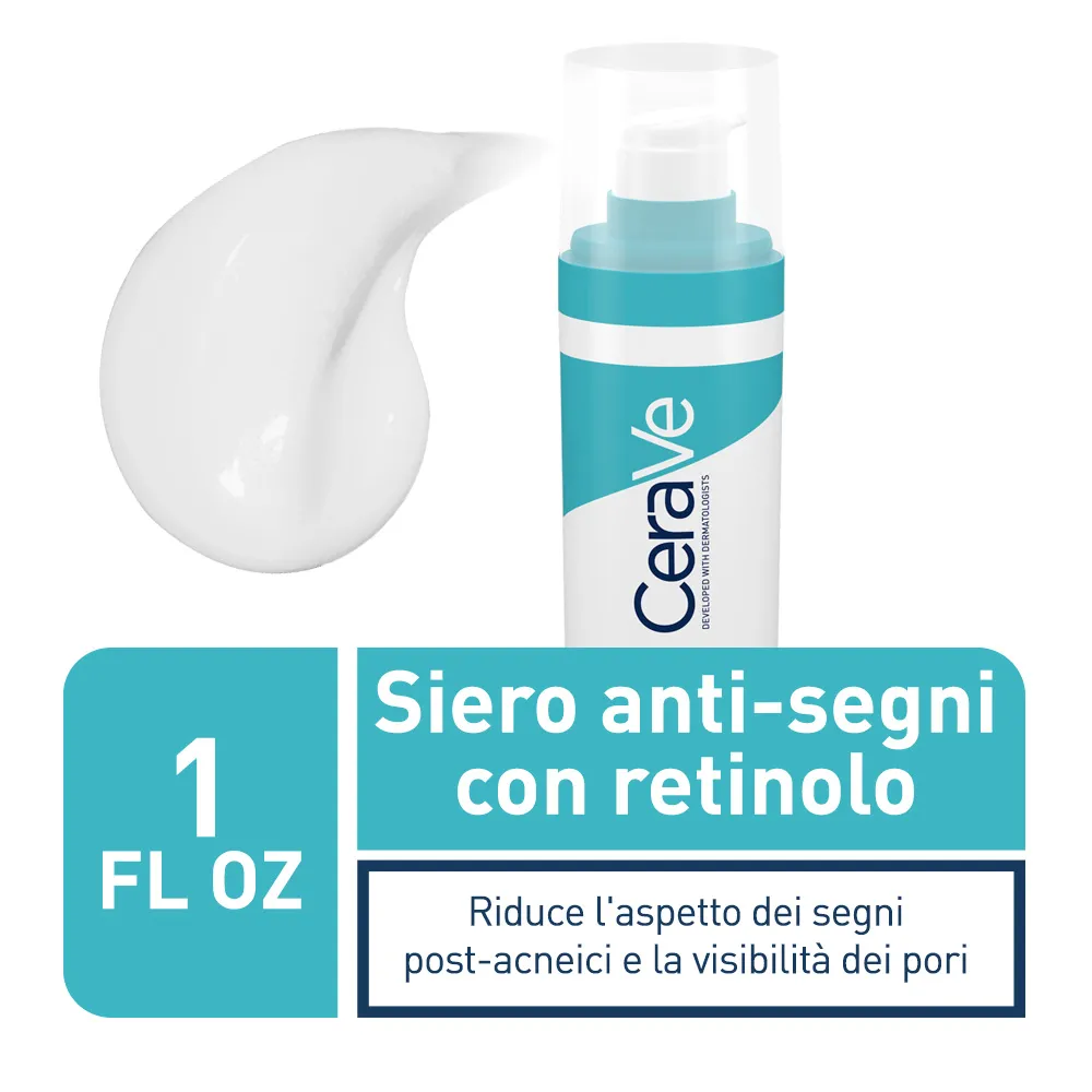 Cerave Resurfacing Retinol Serum regenerant 30ml Trattamento Anti-Segni Pelle Acneica