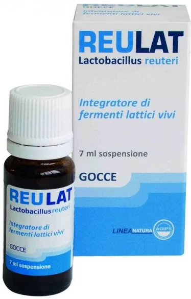 REULAT GOCCE INTEGRATORE FERMENTI LATTICI 7 ML