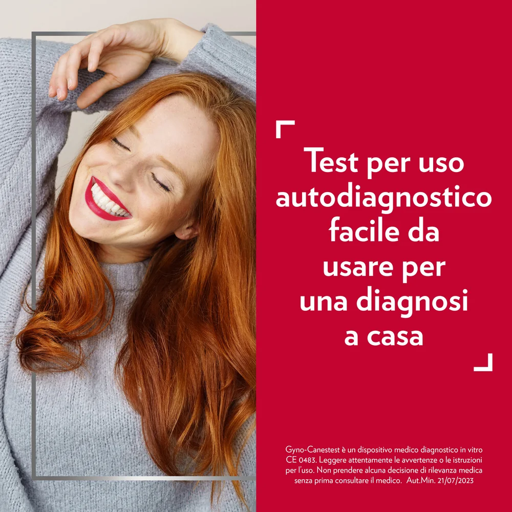 Gyno-Canestest Tampone Vaginale Autodiagnosi Infezioni Vaginali