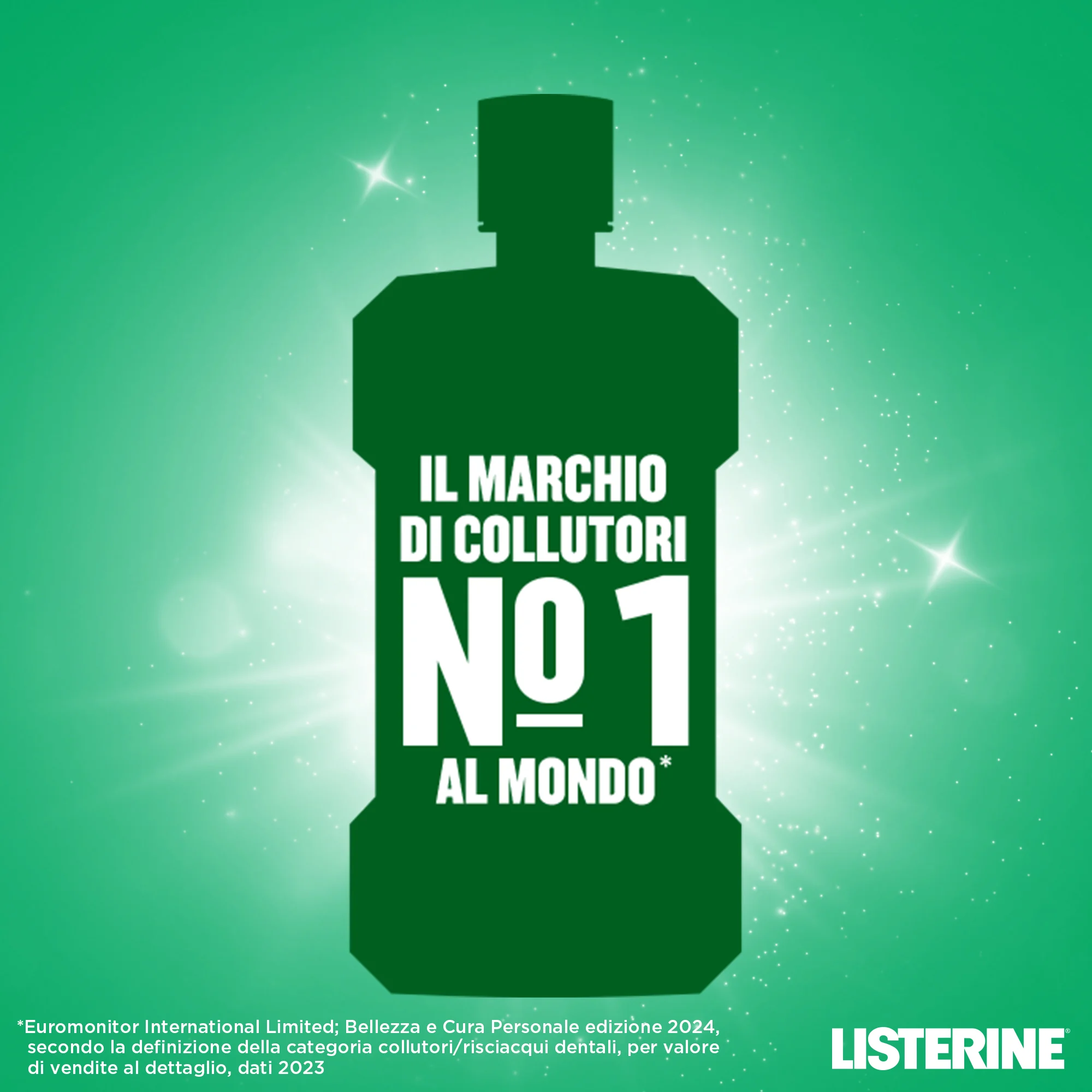 Listerine Difesa Denti e Gengive Collutorio 250 ml Colluttorio Per Igiene Dentale Quotidiana