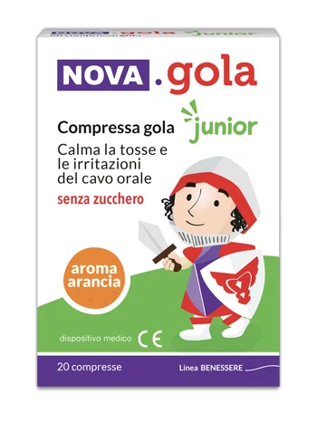 NOVA GOLA JUNIOR ARANCIA 20CPR