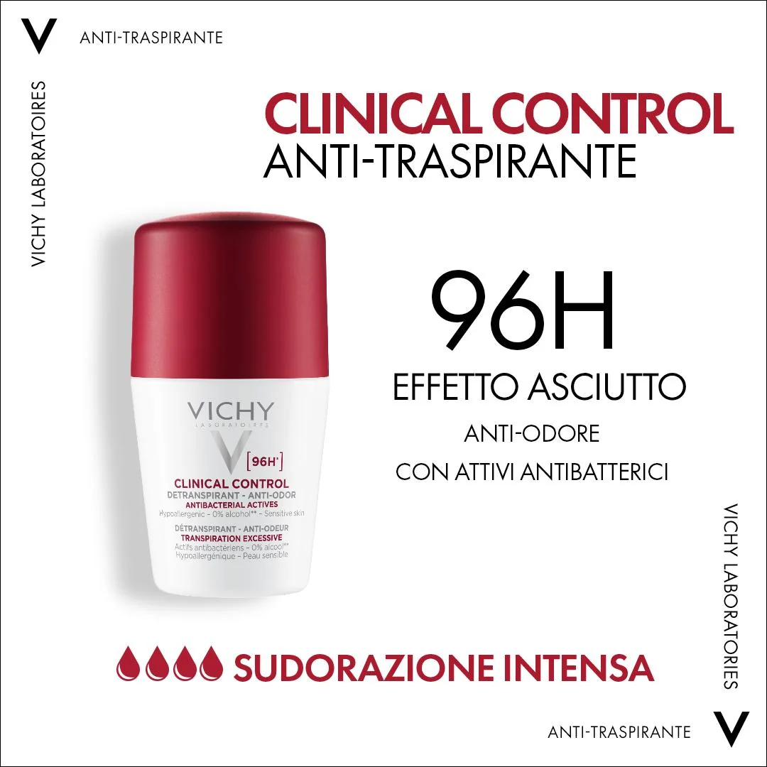 Vichy Deo Clinical Control 96H Roll on 50 ml 