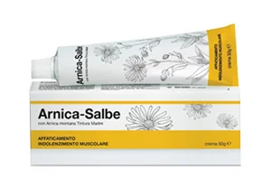 ARNICA-SALBE CON 10% ARNICA MONTANA TINTURA MADRE CREMA AFFATICAMENTO MUSCOLARE 50 G