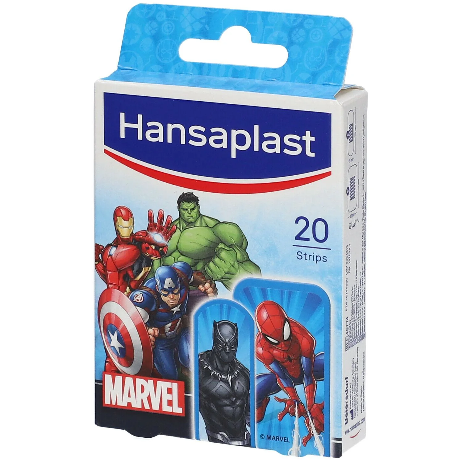 CEROTTO HANSAPLAST MARVEL 20 PEZZI