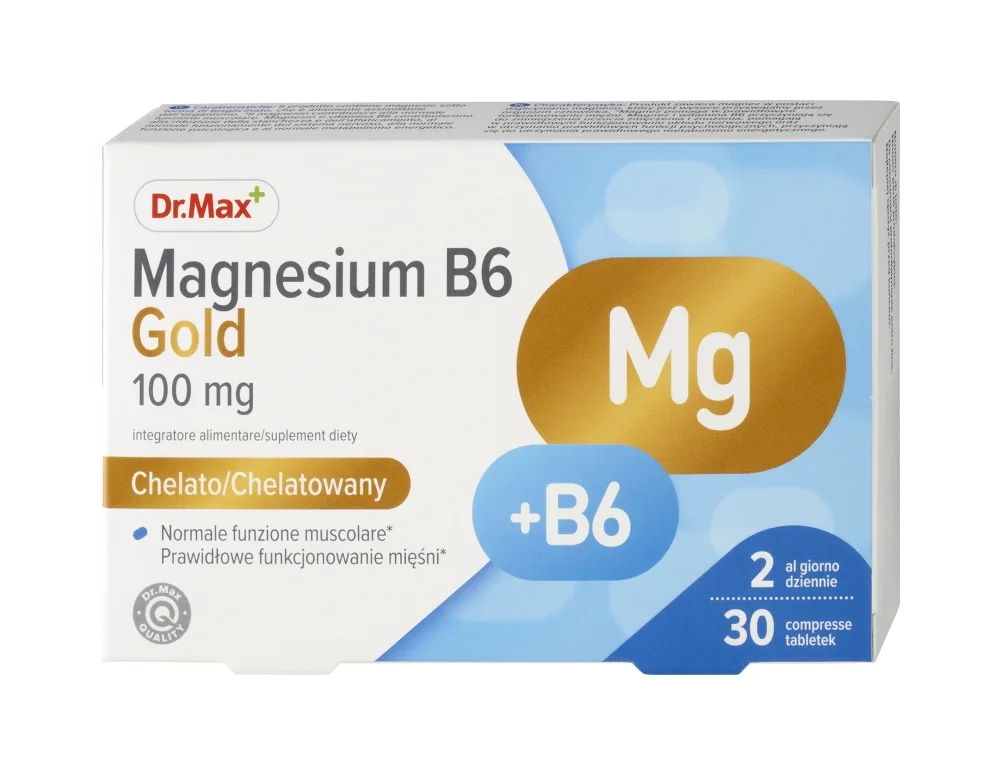 Dr. Max Magnesium B6 Gold 30Tbl 