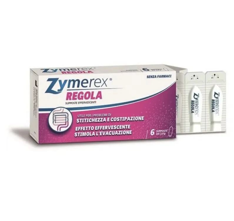 ZYMEREX REGOLA SUPPOSTE 6 PEZZI