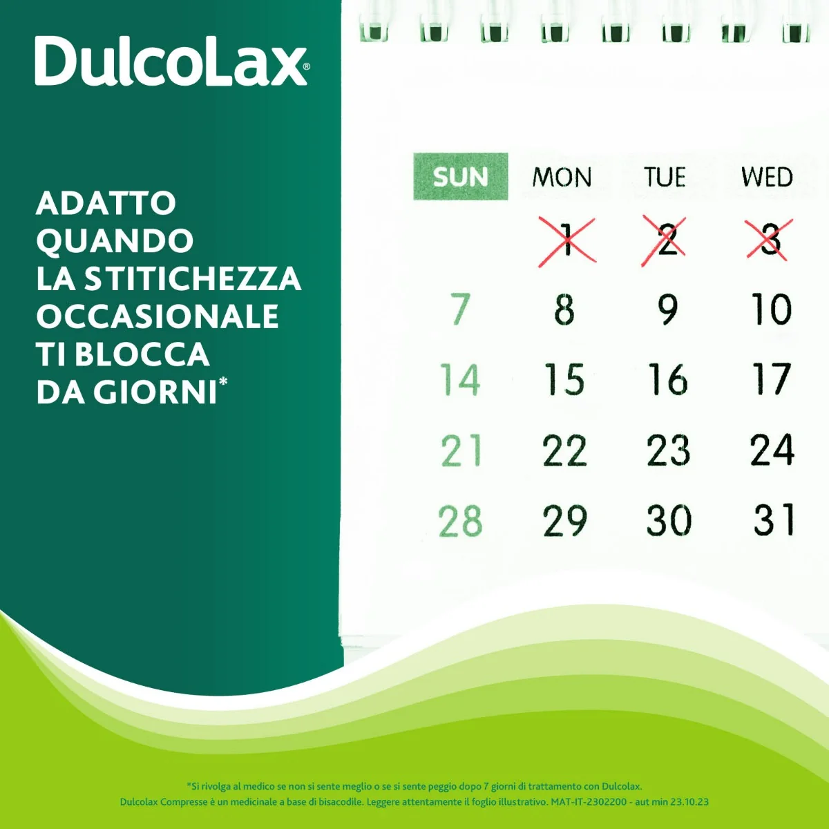 Dulcolax 5 mg Bisacodile 20 Compresse rivestite Stitichezza