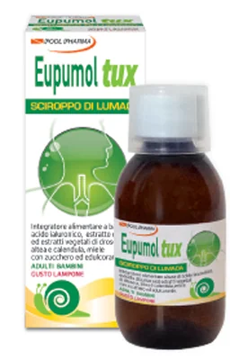 EUPUMOL TUX SCIROPPO DI LUMACA INTEGRATORE TOSSE SECCA E GRASSA 150 ML