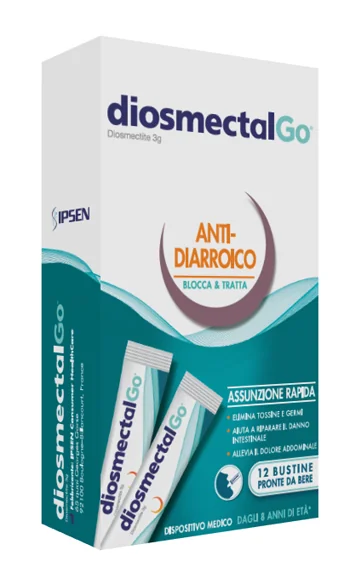 DIOSMECTAL GO ANTI-DIARROICO 12 BUSTINE MONODOSE