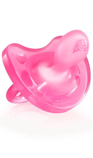 CHICCO GOMMOTTO SILICONE ROSA 16-36M 1PZ