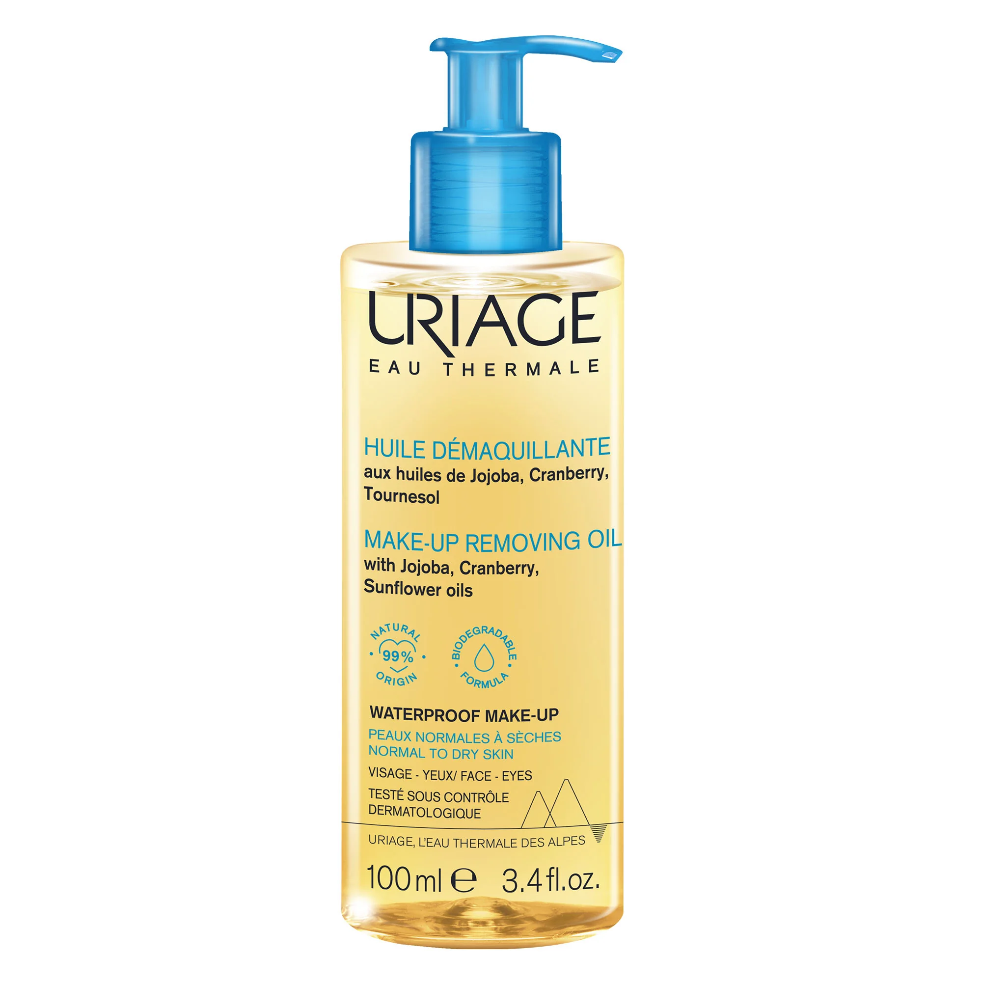 Uriage Huile Demaquillant100 Ml Elimina Anche il Trucco Waterproof