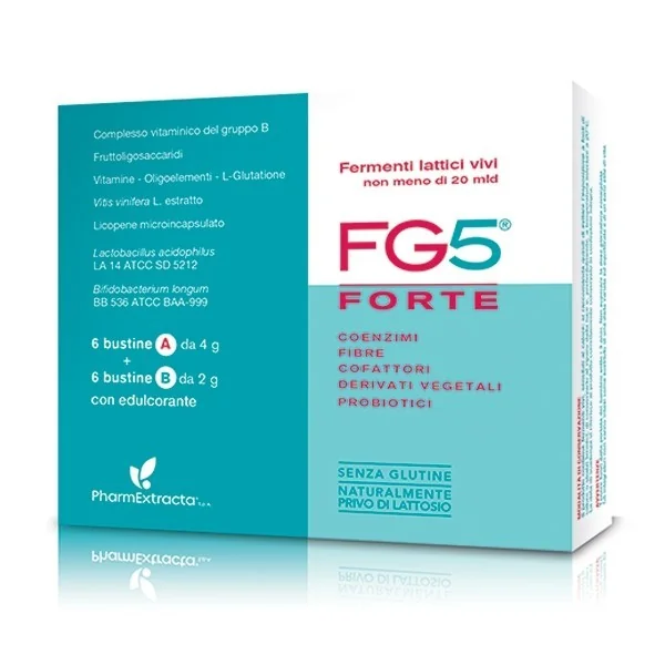 FG 5 FORTE INTEGRATORE PROBIOTICO 6 BUSTINE 4,5 G