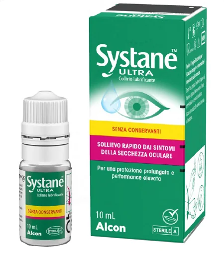 SYSTANE ULTRA COLLIRIO LUBRIFICANTE SENZA CONSERVANTI GOCCE 10 ML